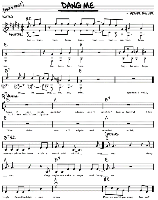 Sheet Music